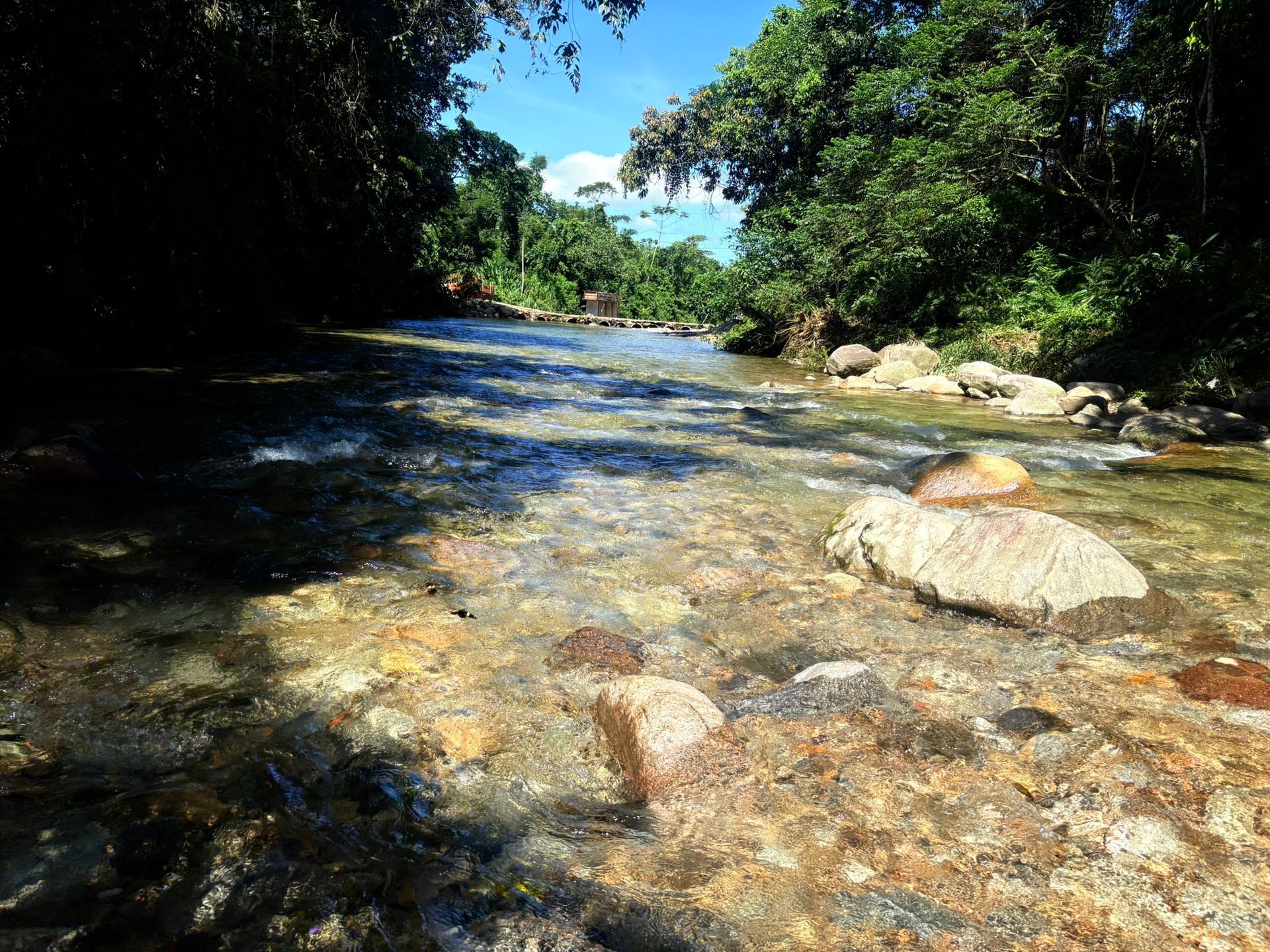 Prato típico servido no restaurante da pousada Rancho Texas em Ubatuba