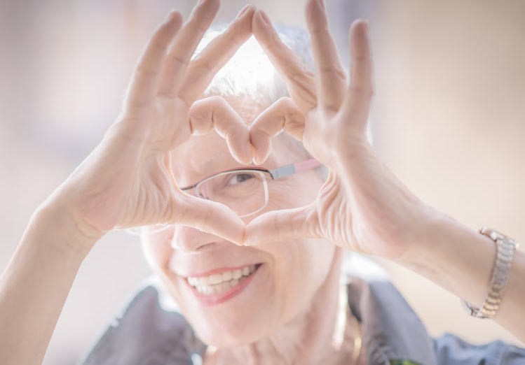 elderly woman