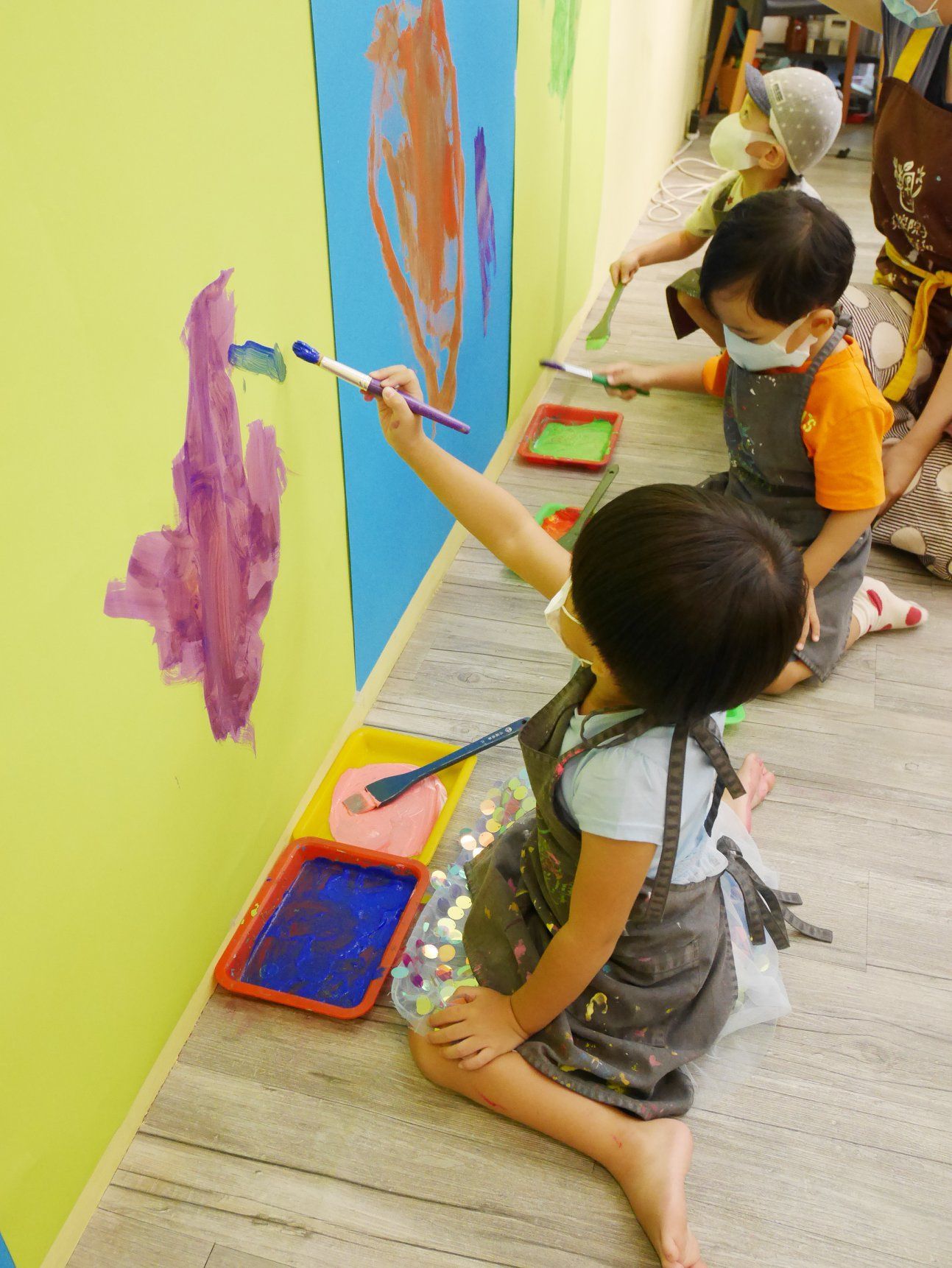 幼兒主題塗鴉 - 大膽塗鴉