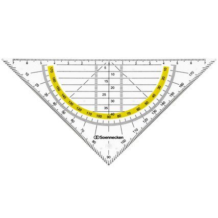 Geodreieck – ideales Hilfsmittel für präzise Messungen und geometrische Zeichnungen
