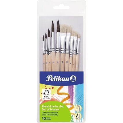Pinselset von Pelikan – perfekt für Mal- und Bastelprojekte