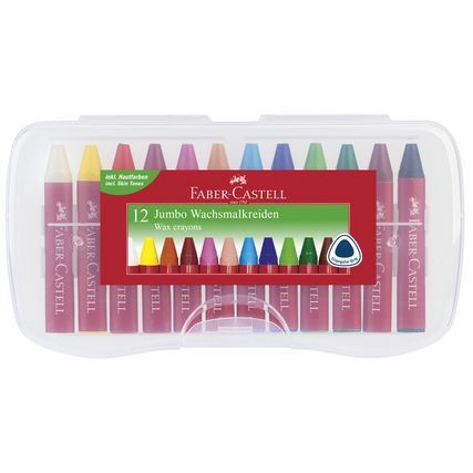 Wachsmalkreiden von Faber-Castell – kräftige Farben für lebendige Zeichnungen.
