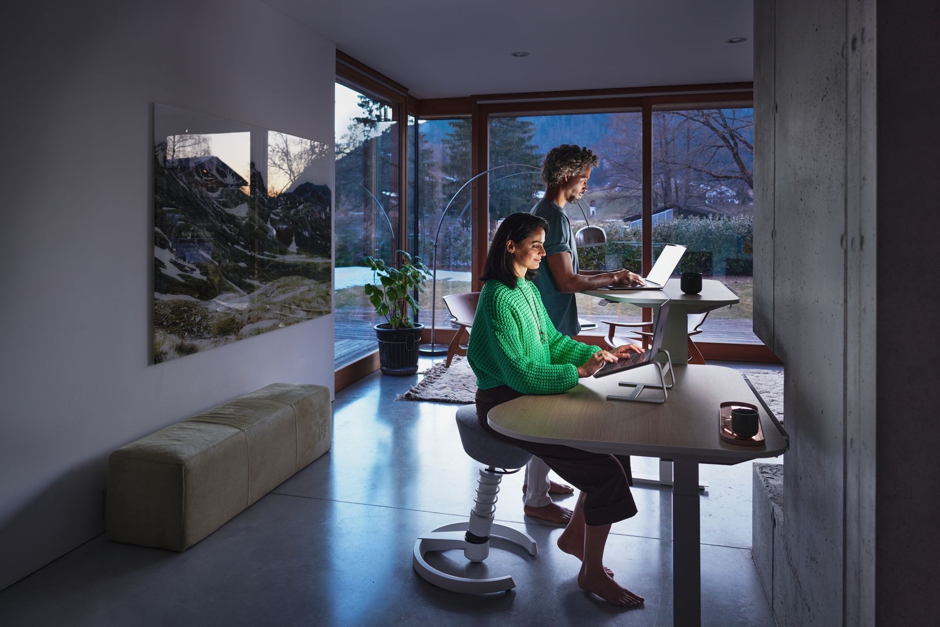 Ergonomie am Arbeitsplatz mit swopper