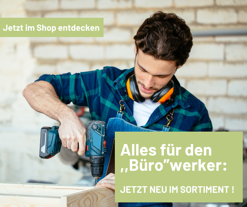 Instagram-Post zu Baumarkt-Produkten – alles für den Büro-Handwerker
