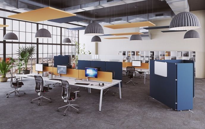 Wand Panels Büro