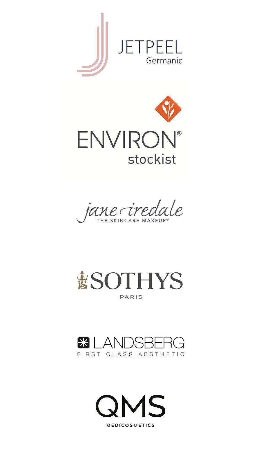 Eine Reihe von Logos verschiedener Unternehmen auf einem weißen Hintergrund.