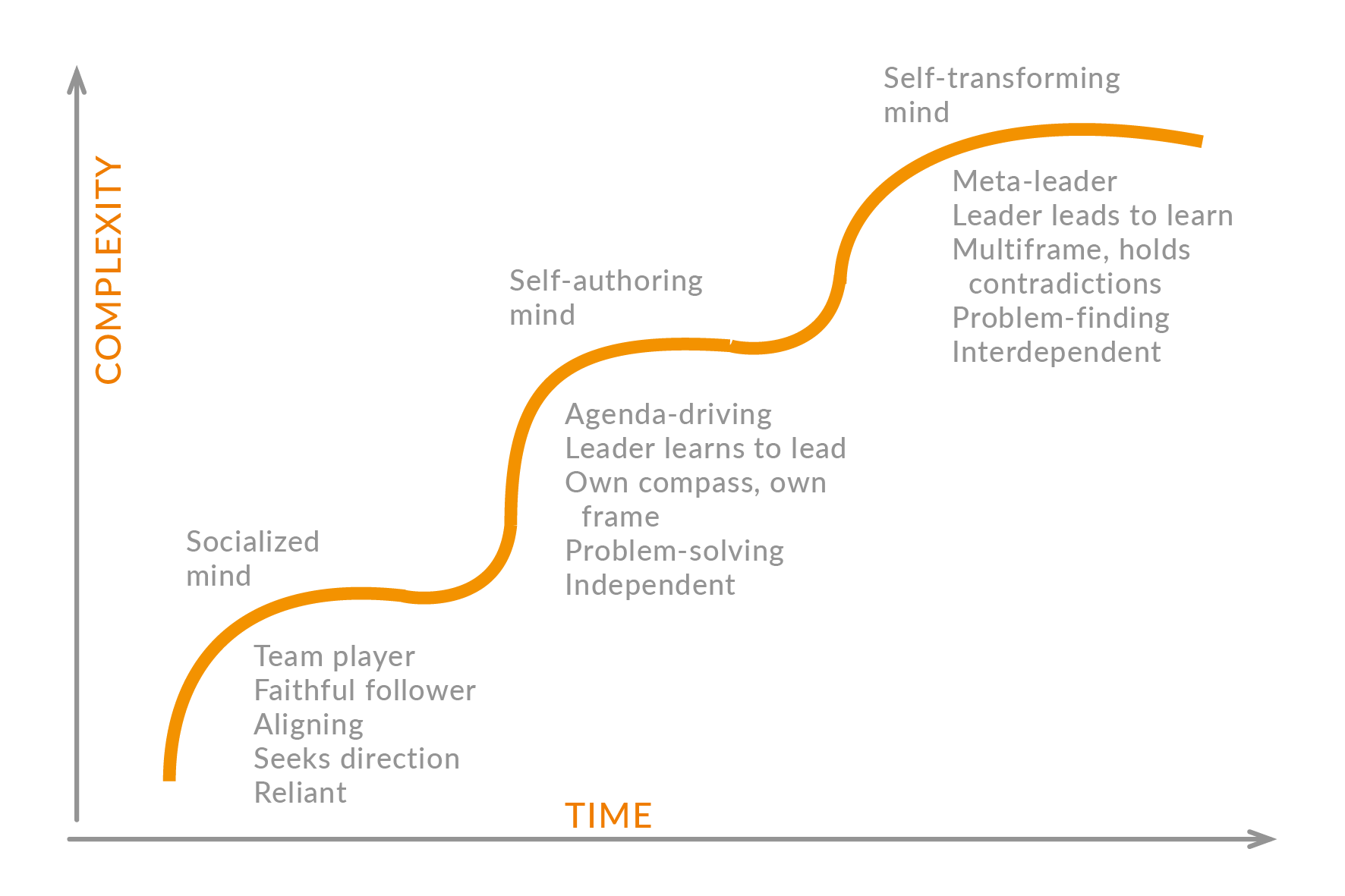 Deliberately Developmental Organisation Graph