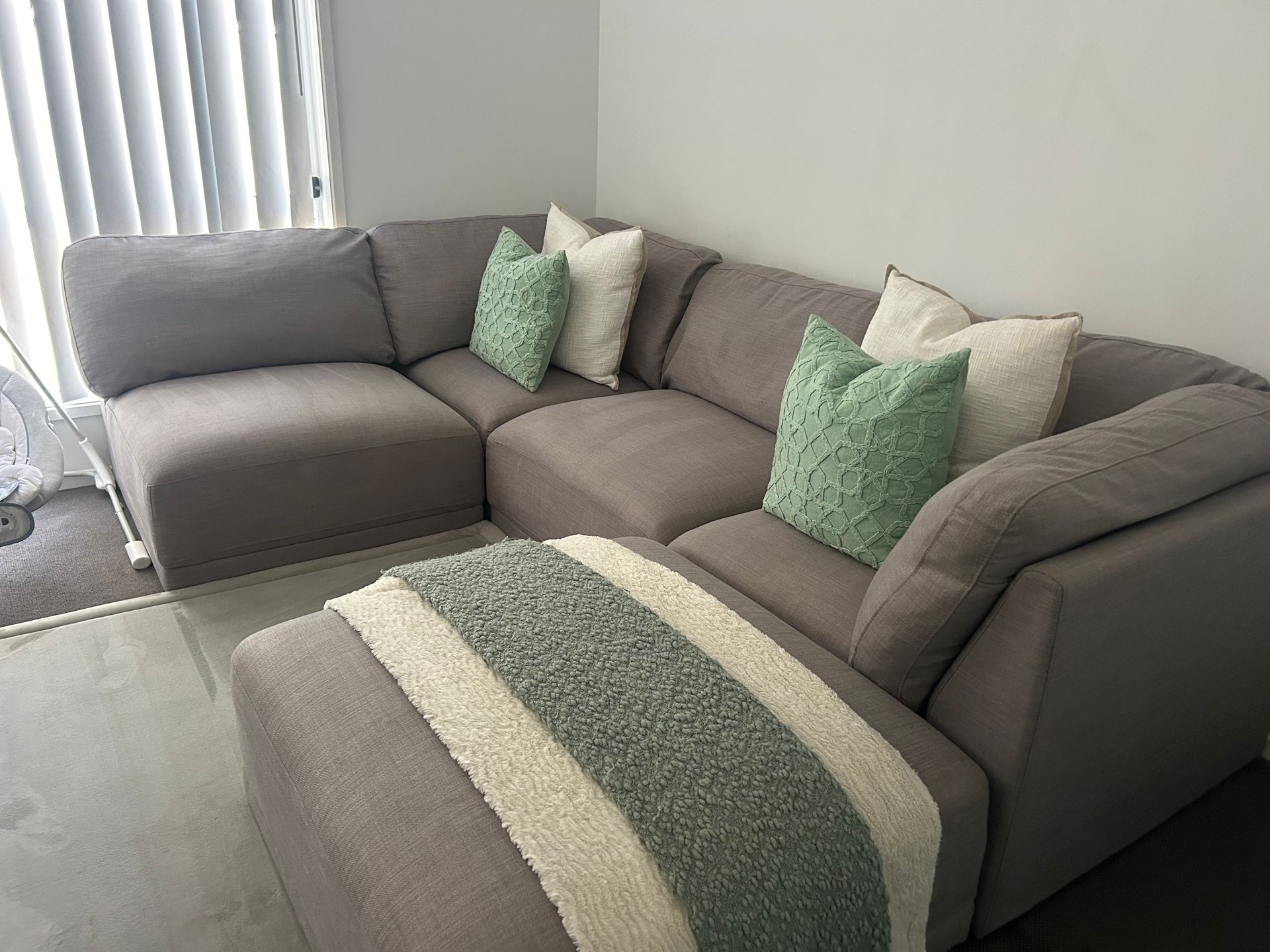 A Clean Couch in A Living Room — We Clean Lounges In Palmview, QLD