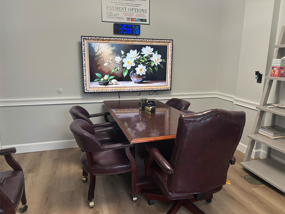 Peaks & Waters Memorial Funeral Care Family Room