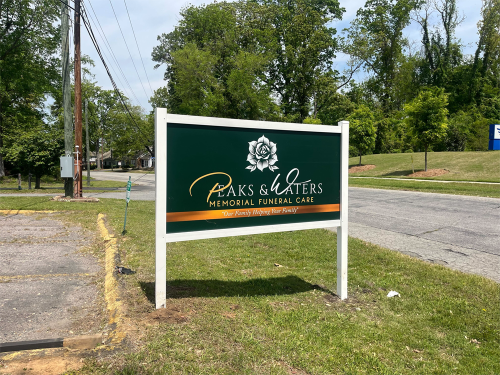 Peaks & Waters Memorial Funeral Care Customized Wrapped Caskets