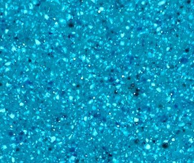 Blue glittery textured surface with sparkling specks