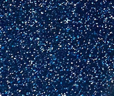 Blue glittery textured background with scattered white sparkles