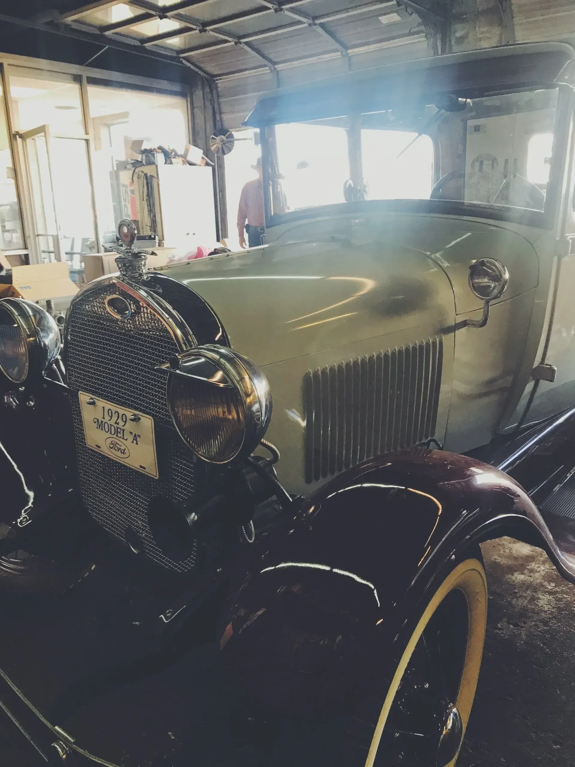 Vintage Car at the Shop — Lubbock, TX — Crawford Radiator Shop