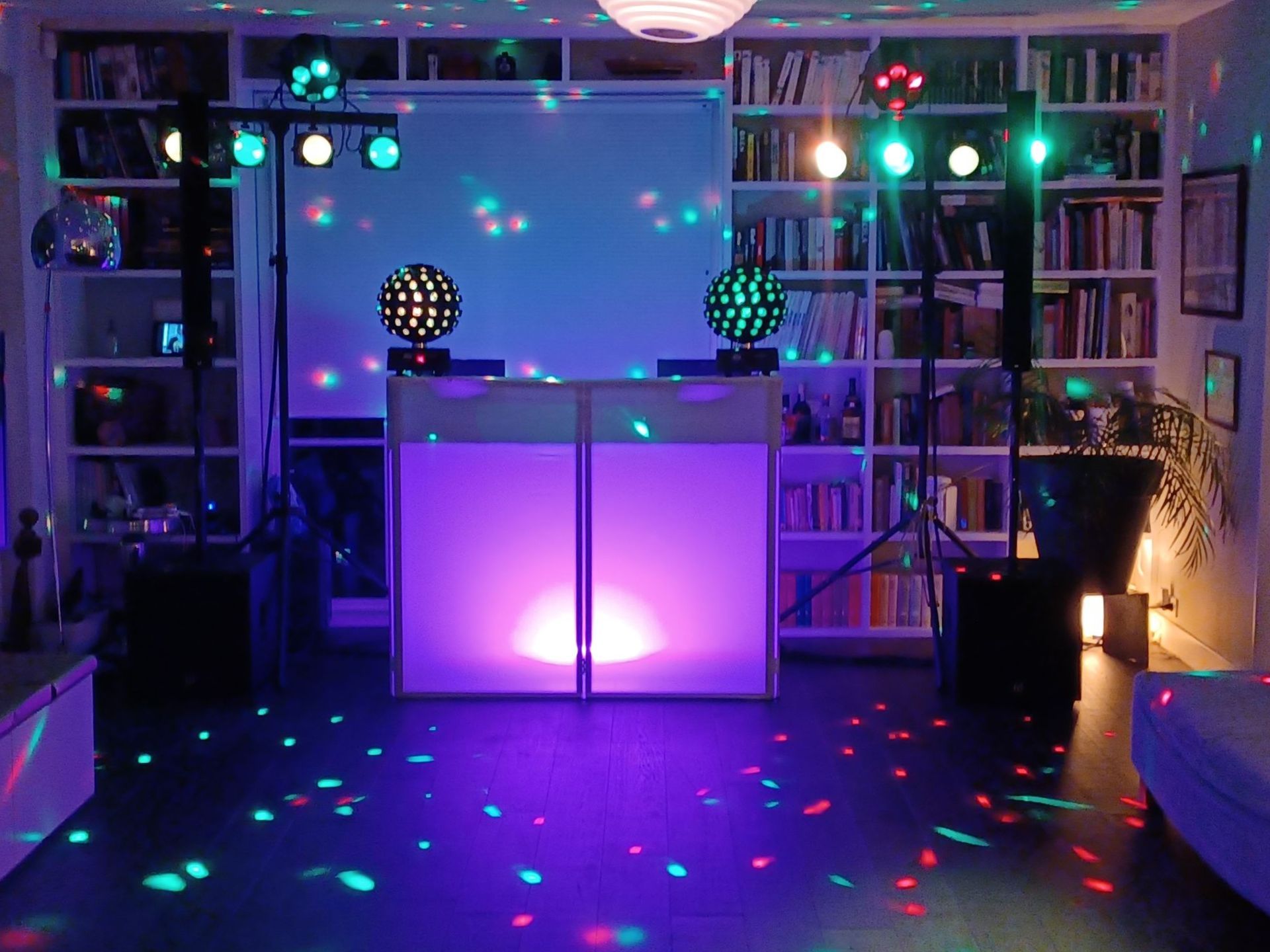 Ook in een woonhuis is de show in te passen. 