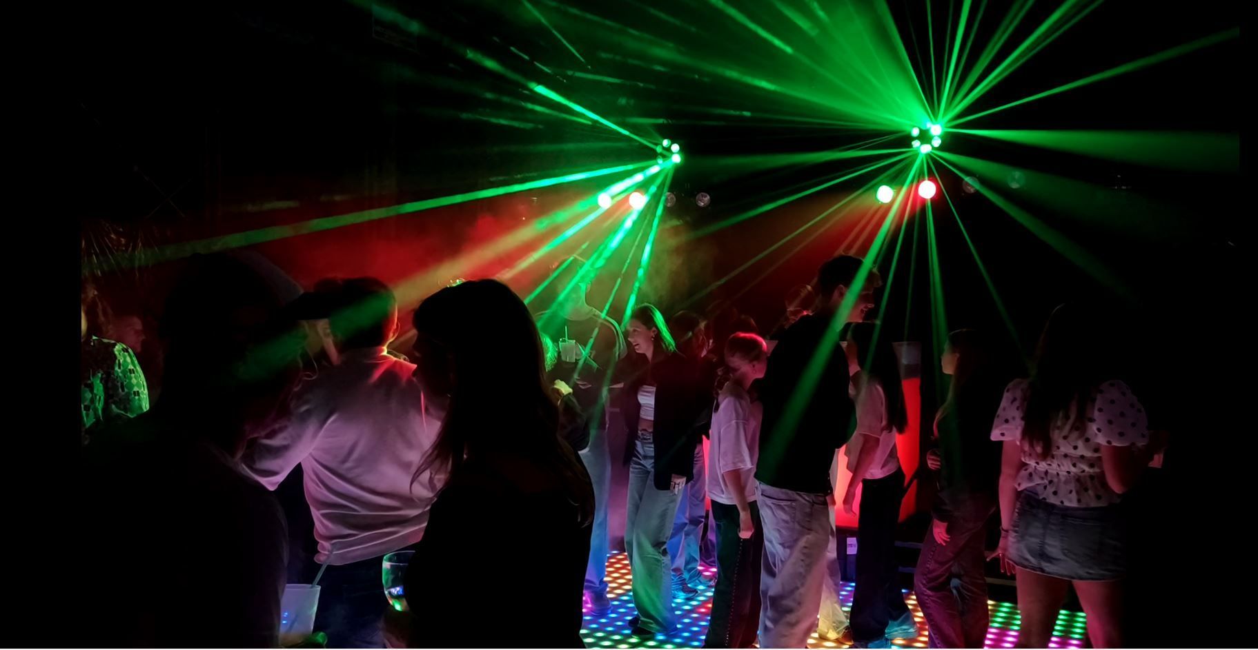 Led Lichtshow en LED discovloer 
