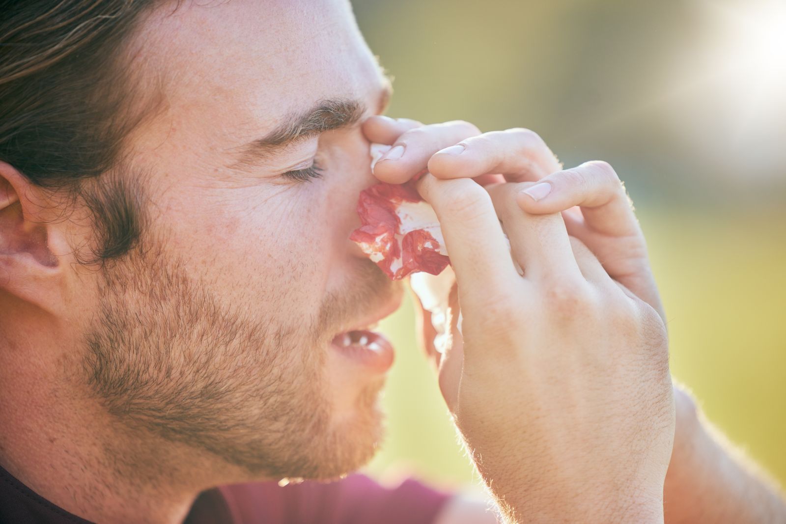 man-experiencing-nose-bleed