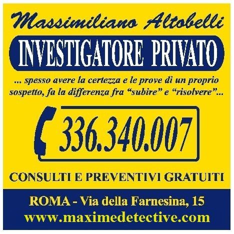 investigatore privato a roma 