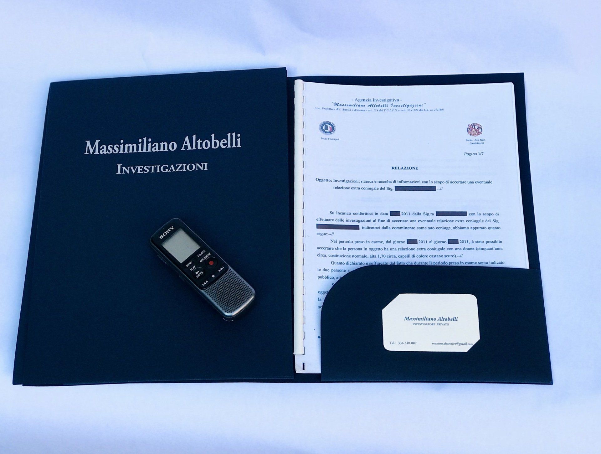 Servizi di localizzazione e tracciamento svolti da investigatore privato in Italia