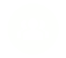 Un sencillo icono blanco que representa la cabeza y los hombros de una persona dentro de un hexágono.