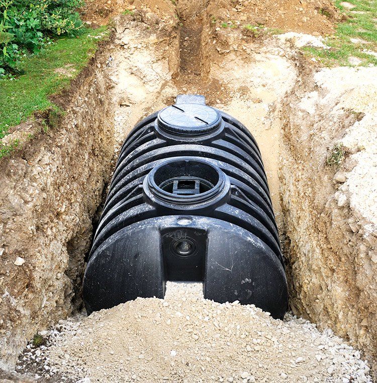 Septic Tank in Garden — York, PA — J. L. Martin & Sons Septic Tank in Garden — York, PA — J. L. Martin & Sons