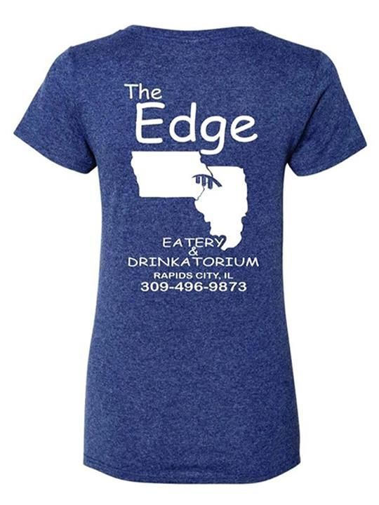 Blue t-shirt with 