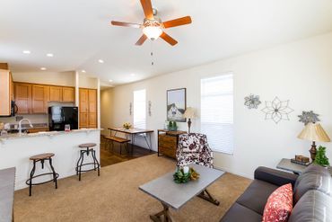 Creekside Minor Kitchen and Living Room Design 2 — Visalia, CA — Kerman Mobile Homes Inc.