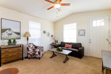 Creekside Minor Kitchen and Living Room Design 3 — Visalia, CA — Kerman Mobile Homes Inc.