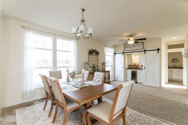 Creekside Minor Interior Dining — Visalia, CA — Kerman Mobile Homes Inc.