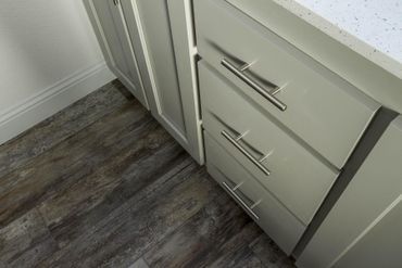 Creekside Minor Master Bathroom Cabinet — Visalia, CA — Kerman Mobile Homes Inc.