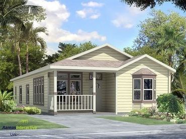 Cream Colored Mobile Home — Visalia, CA — Kerman Mobile Homes Inc.