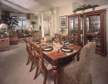 Served Food on Dining Area — Visalia, CA — Kerman Mobile Homes Inc.