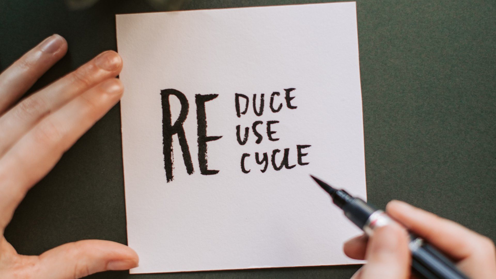 Reduce Reuse Recycle
