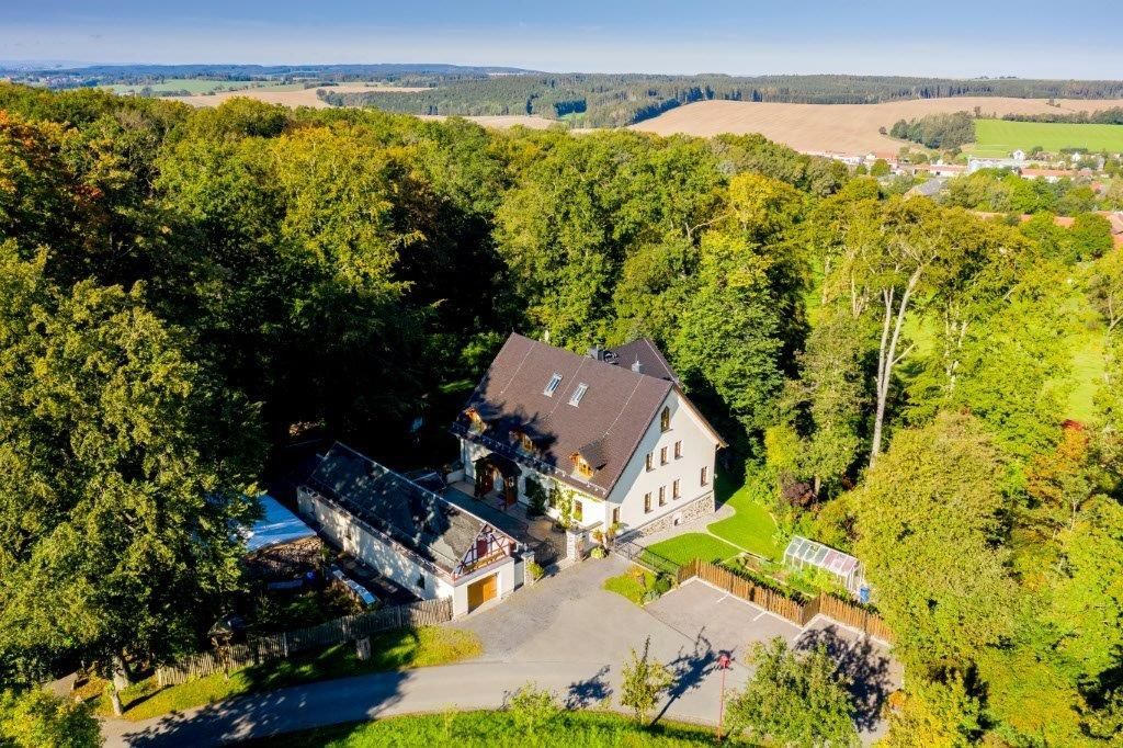 Ferienhof Alte Försterei, Luftaufnahme