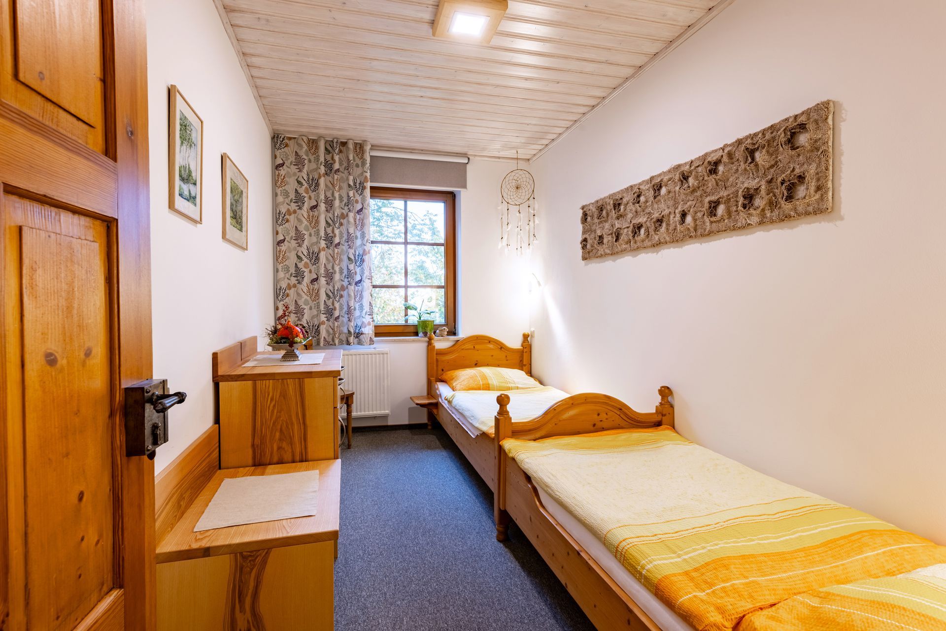 Ferienhof Alte Försterei, FeWo Hasensasse Schlafzimmer