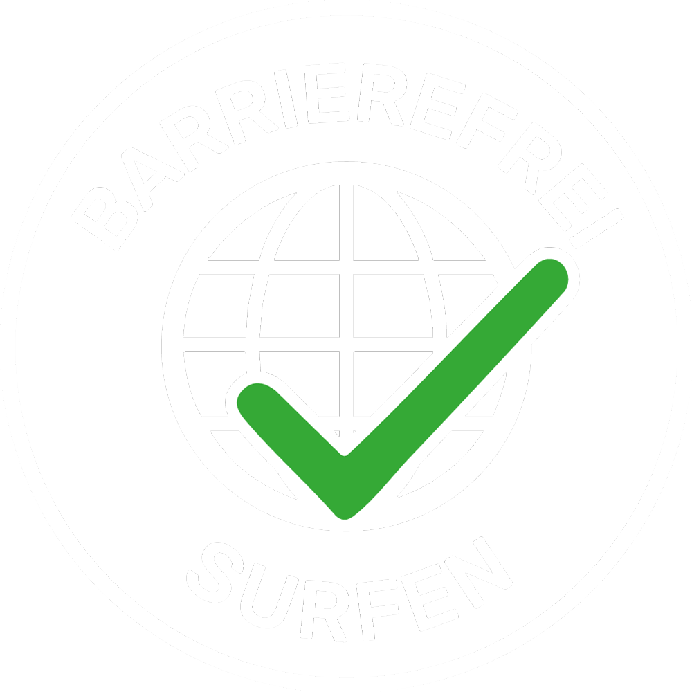 Siegel barrierefrei surfen