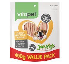 VitaPet JH Dog Treat Chicken with Bacon Flavour 400g