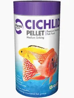 Pisces Aquatics Cichlid Pellet Med 140g