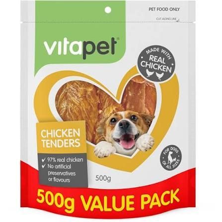 Vitapet Chicken Tenders 500g