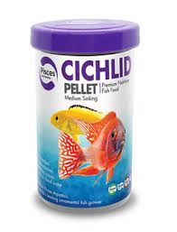 Pisces Aquatics Cichlid Pellet Med 65G - Single
