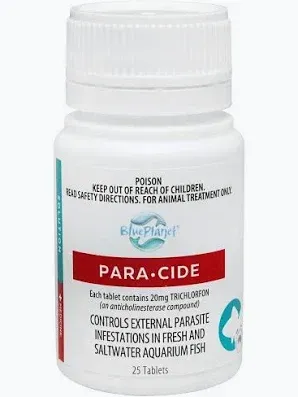 Blue Planet Paracide Tablets 25pk