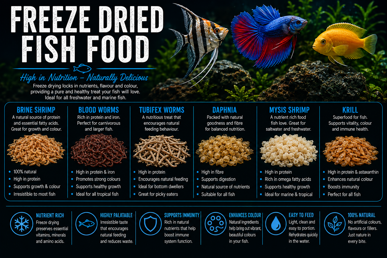 Freeze dried