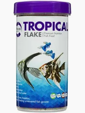 Pisces Aquatics Tropical Flake Food 180G