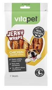 VP Jerky Wrap Dble Chicken Sticks 7pk