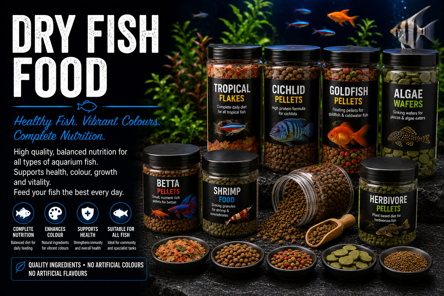 Dry Fish Food