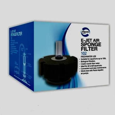Pisces Aquatics E-Jet Air Sponge Filter 102