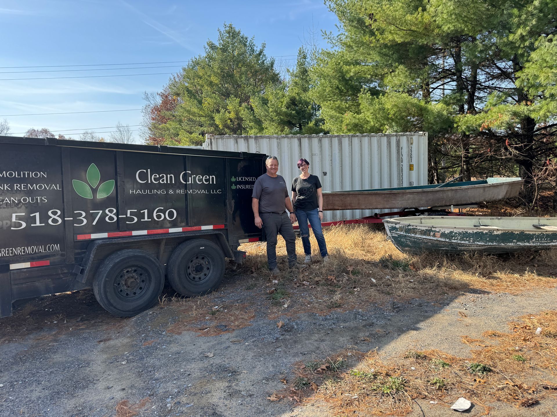 Hauling Services boat removal