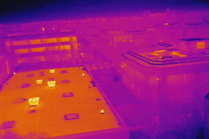 Inspection IR par drone