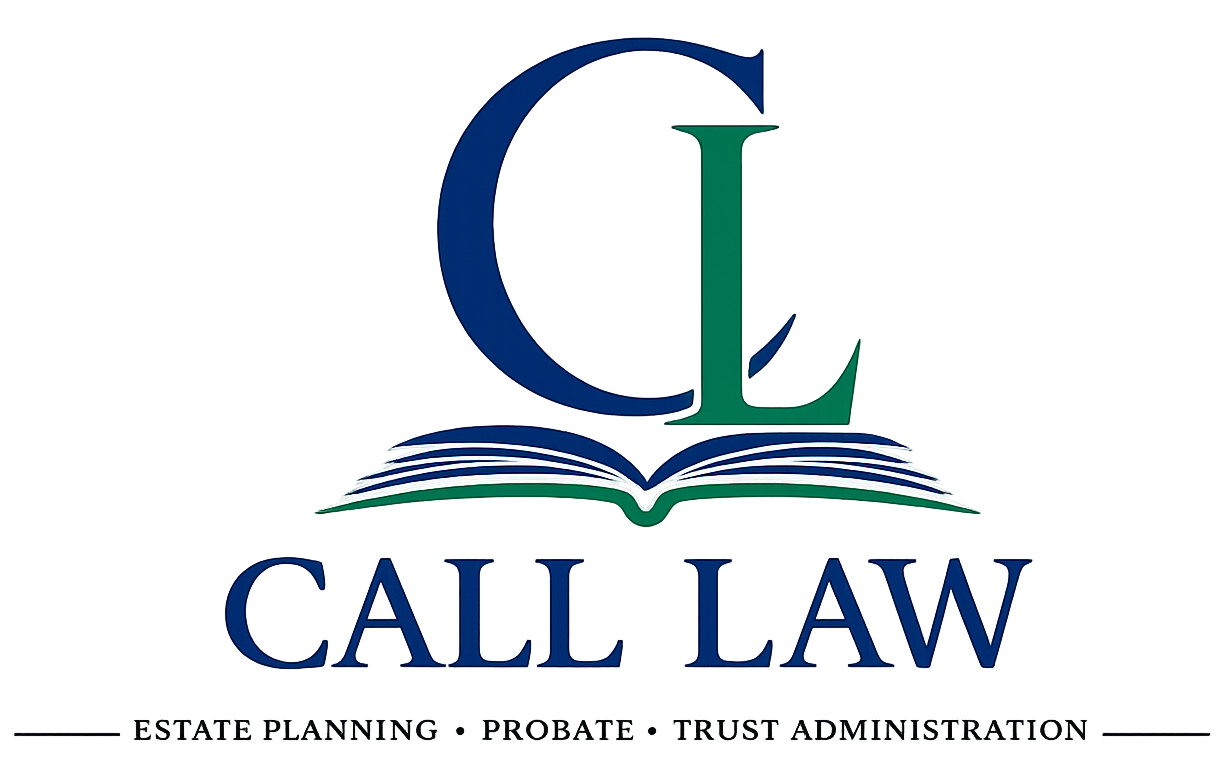 A logo with a shield and a pillar on a white background.