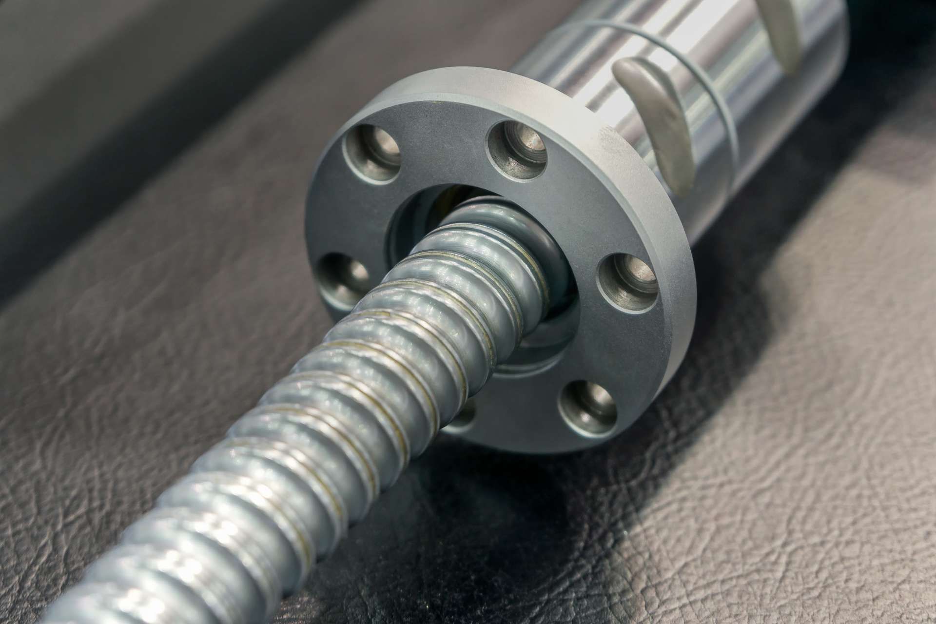 Industrial Screw And Barrel being repaired