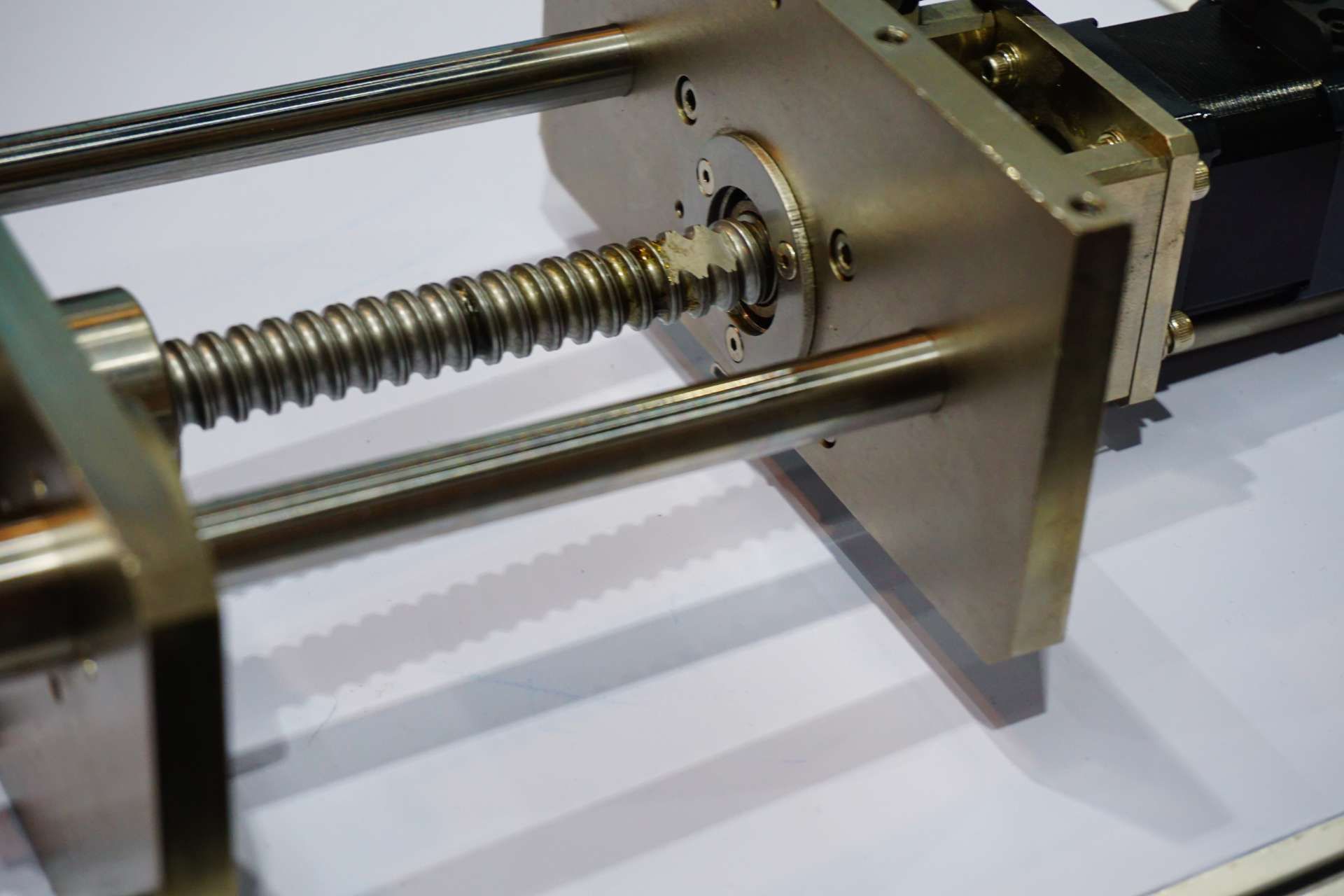 Industrial Screw And Barrel being repaired